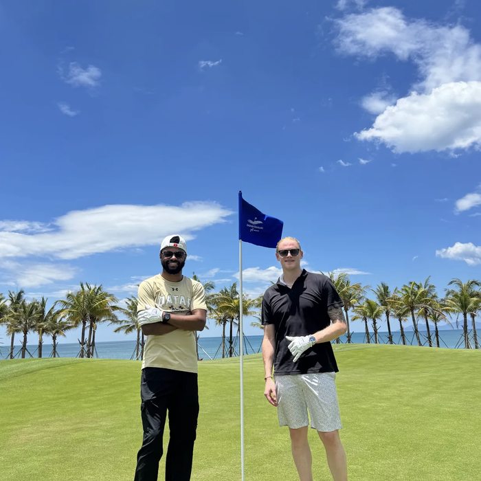 Golfers at Hoiana Shores